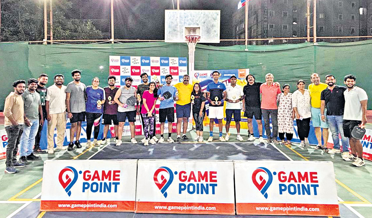 Sahil bags double crown in Pickleball Championship