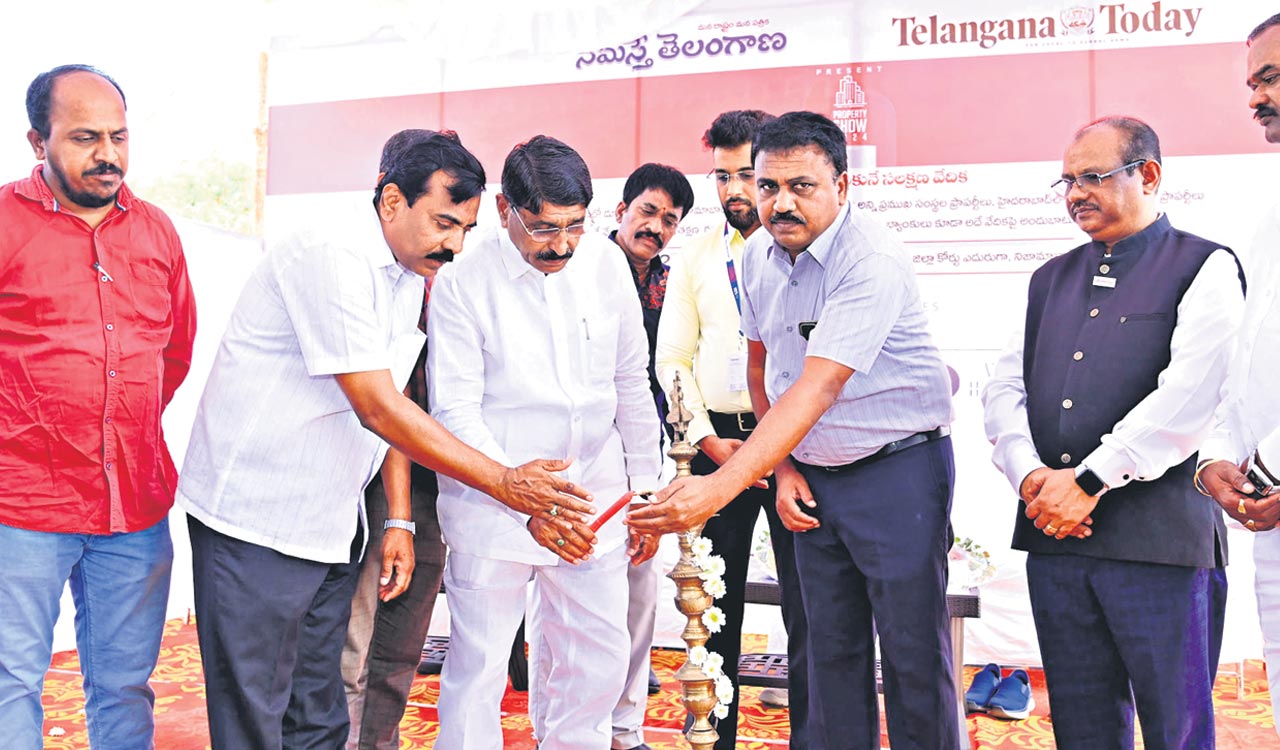 Telangana Today-Namasthe Telangana Property Show evokes good response