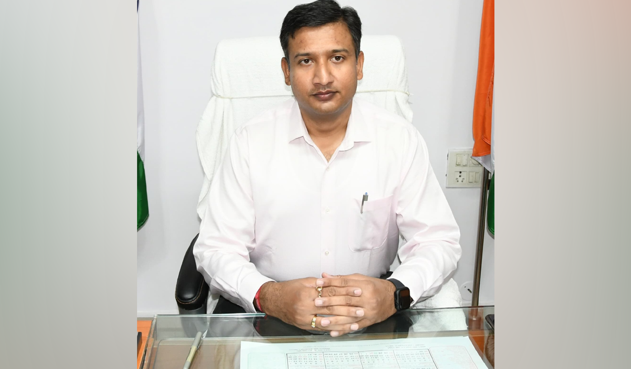 Rajarshi Shah assumes charge as Adilabad Collector