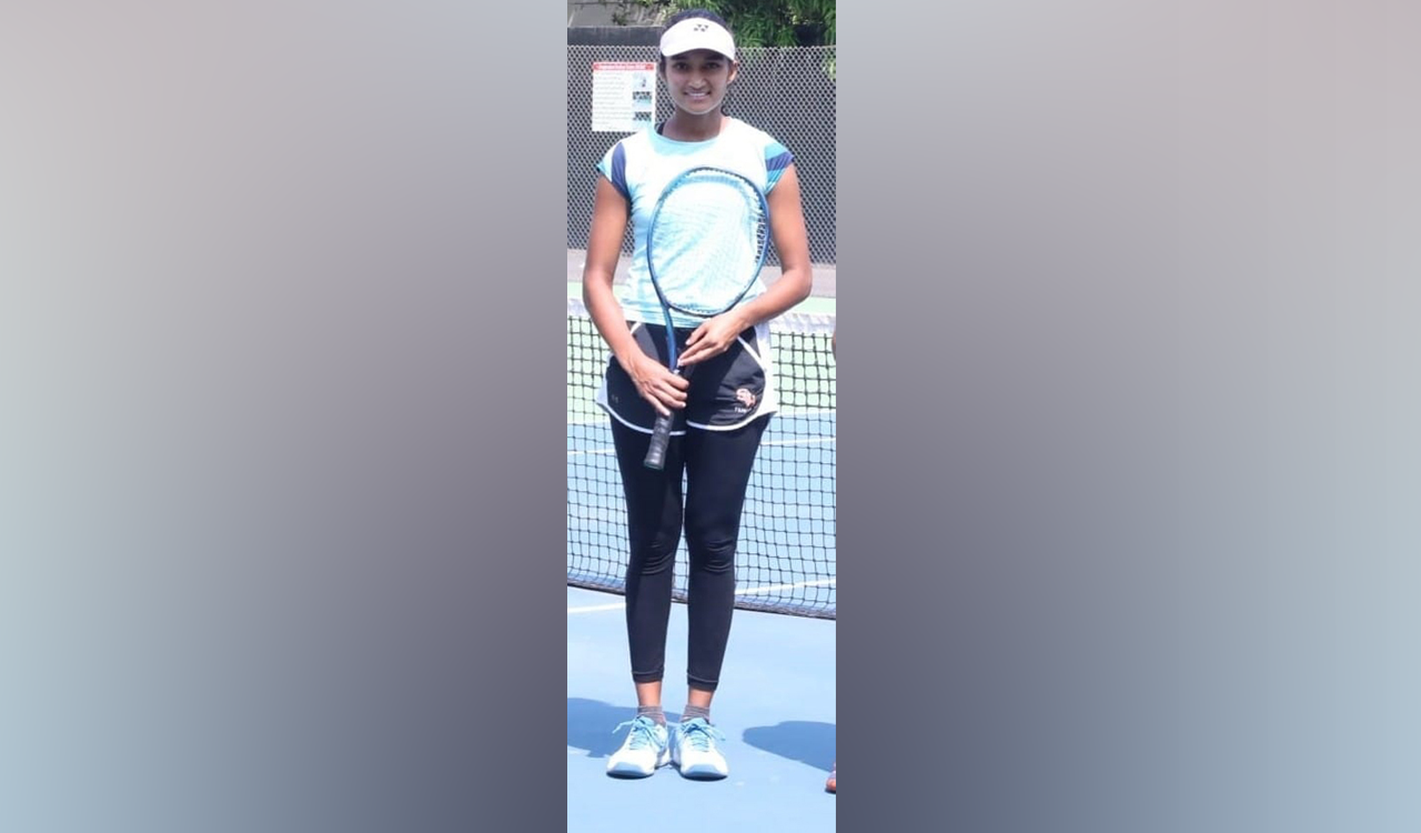 Telangana’s tennis ace Sahaja looking for sponsors