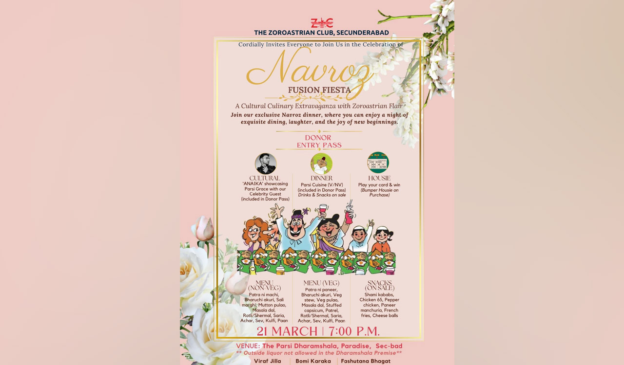 Parsi Community in Hyderabad gears up for ‘Navroz Fusion Fiesta’ on March 21