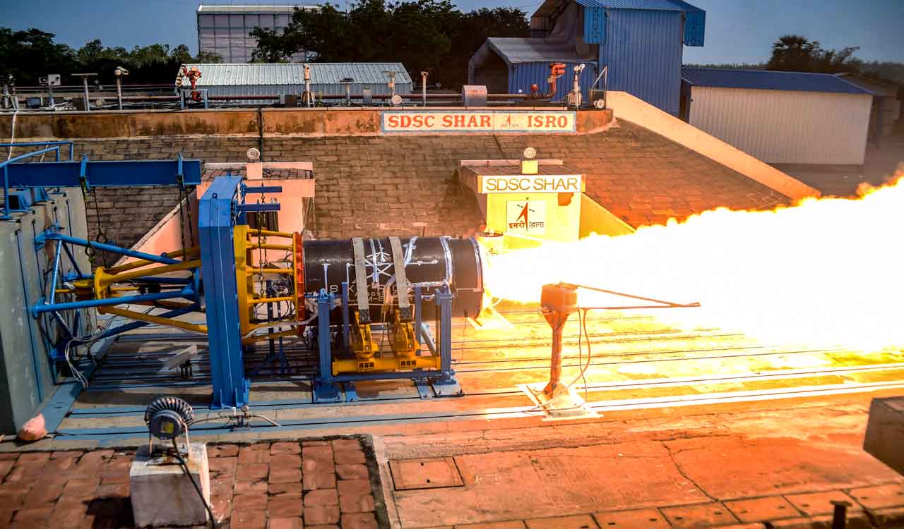 Hyderabad-based Skyroot Aerospace successfully test fires Stage-2 of its Vikram-1 orbital rocket