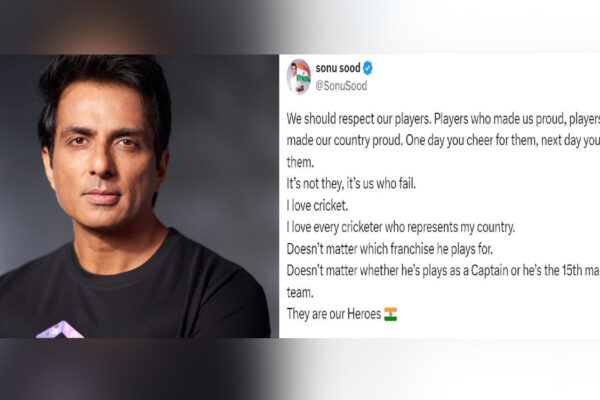 Sonu Sood criticizes cricket fans: Cheer one day, boo the next