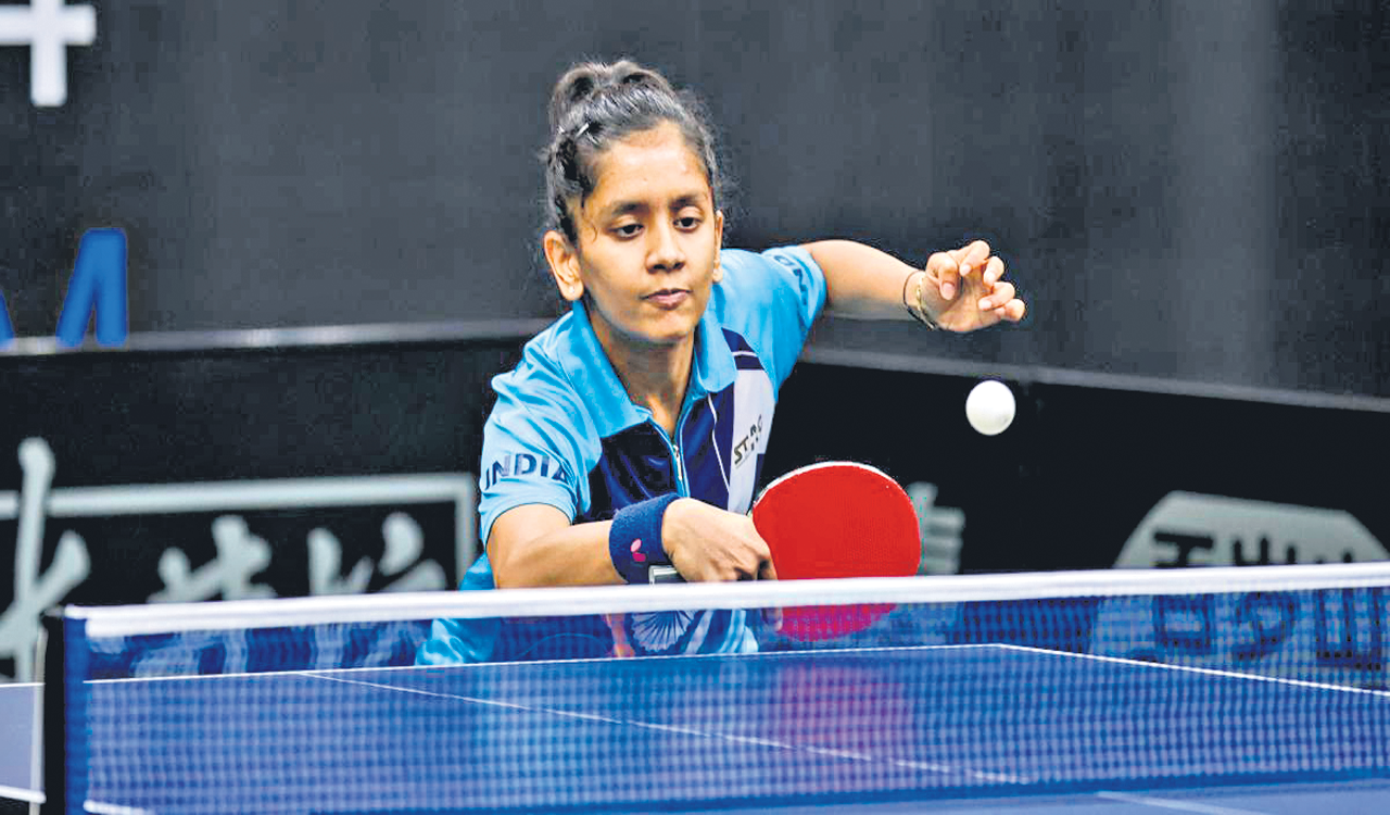 Telangana paddler recorded comeback win to clinch WTT Feeder title