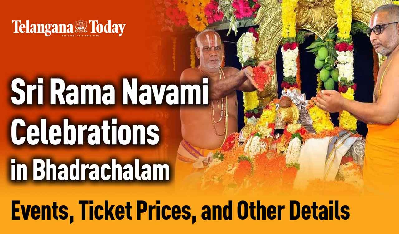 Sri Rama Navami 2024 Celebrations in Bhadrachalam (Full Details) | Sri Seetha Ramachandra Swamy