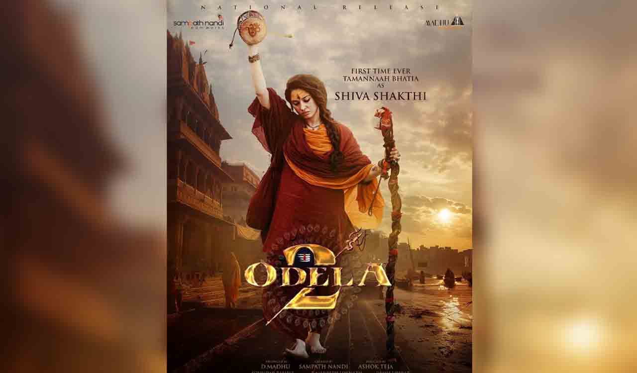 Tamannaah shares first look as Shiva Shakthi from ‘Odela 2’ on Maha Shivaratri