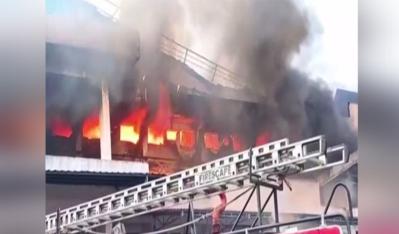 Telangana: Fire at Ravi Foods in Katedan; No casualties