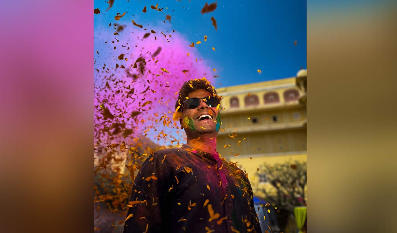 Tim Cook extends Holi wishes with colourful picture shot on iPhone-Telangana Today