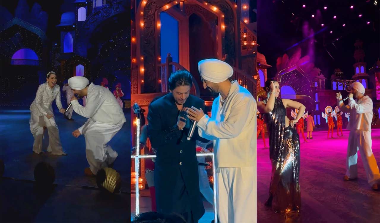 Diljit Dosanjh teases electrifying performance at Anant-Radhika’s pre-wedding bash