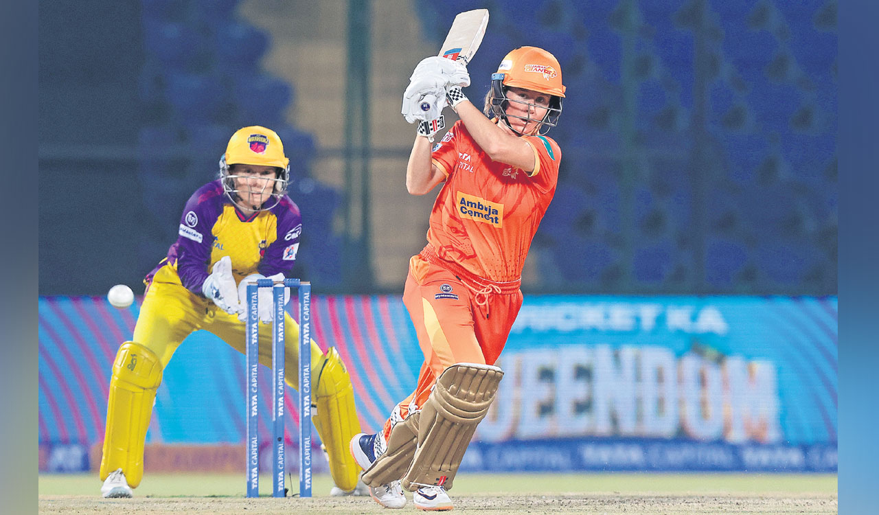 WPL: Gujarat Giants dash UP Warriorz’s knockout hopes