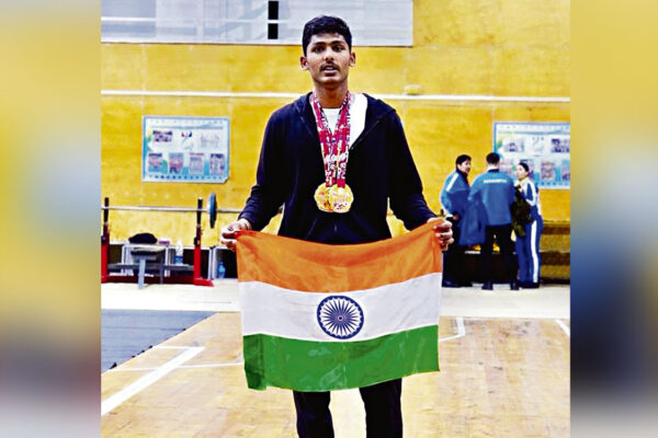 Telangana’s Karthik secures two gold medal in Asia Open Powerlifting Championship