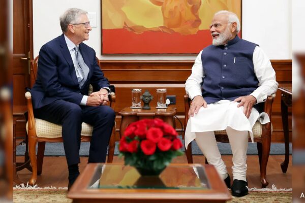 "Want To Fill Shortcomings Of Teachers With Technology": PM To Bill Gates