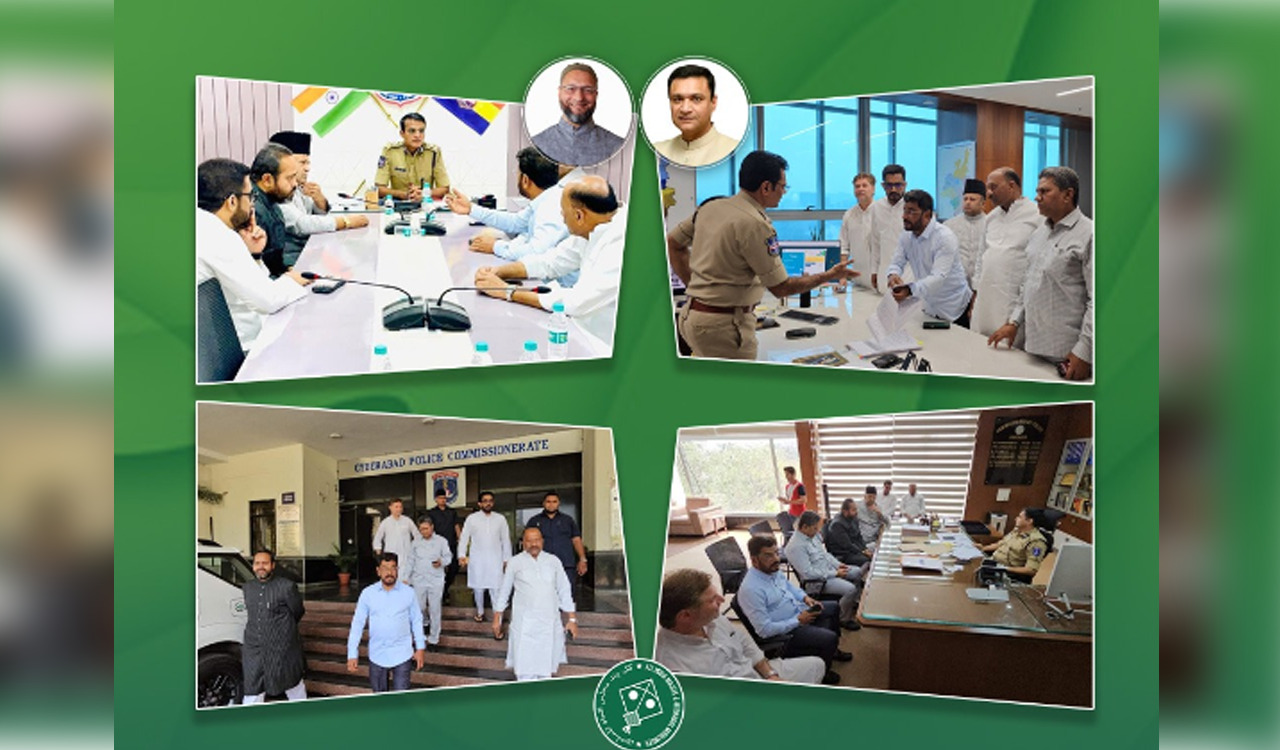 AIMIM delegation discusses Ramzan shop hours with police chiefs