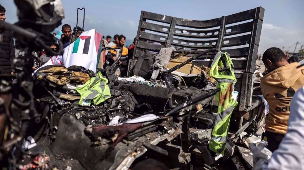 Israeli forces bomb aid truck, killing scores in Gaza