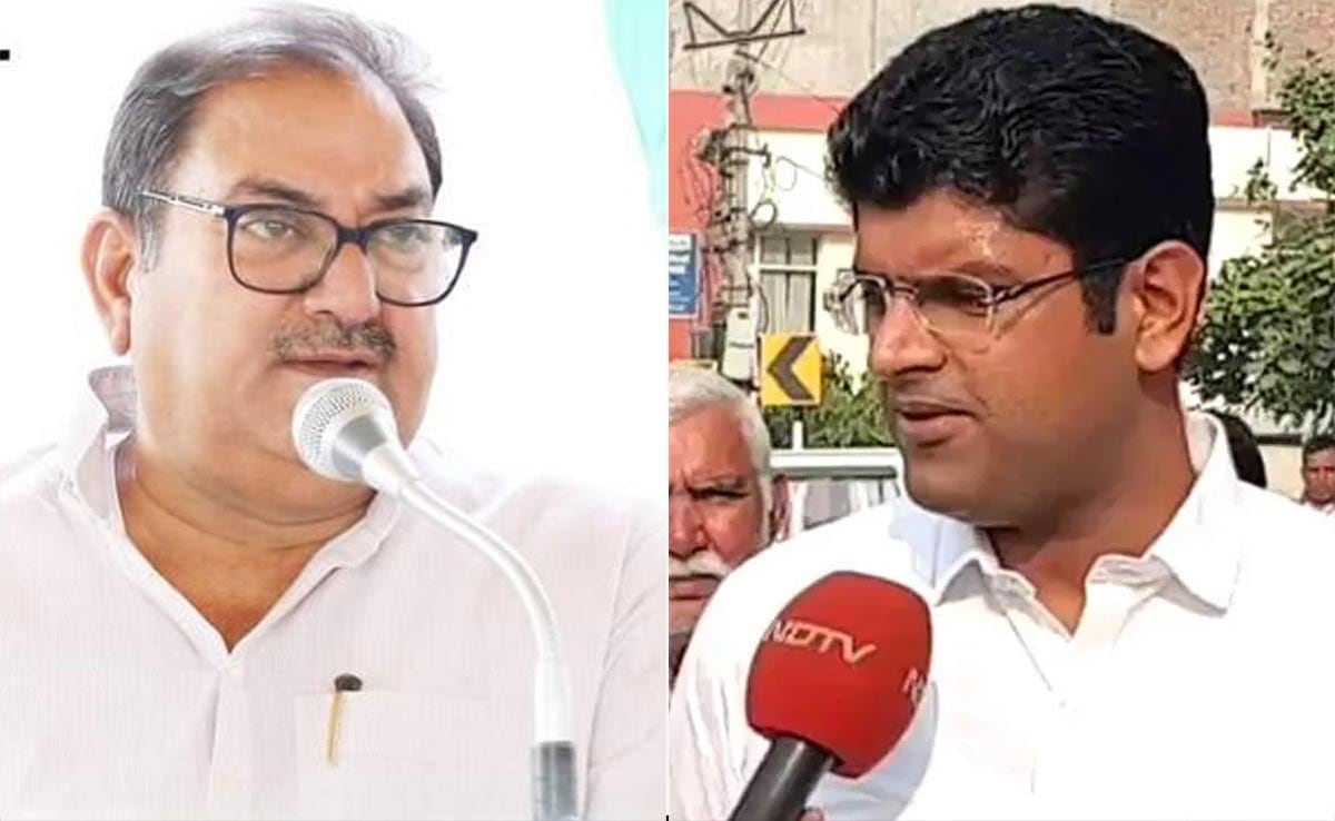 Uncle's "Betrayal" Dig At Dushyant Chautala As BJP Revamps Haryana Cabinet