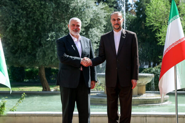 Hamas chief in Tehran for high-level talks