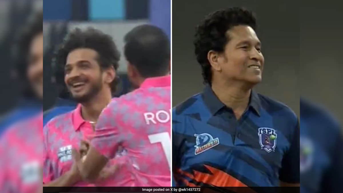 Watch: Tendulkar Dismissed By Munawar, "Complete Silence In Stadium"