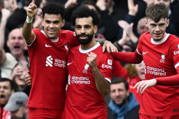 Mohamed Salah Caps Fightback As Liverpool Go Top Of Premier League Table