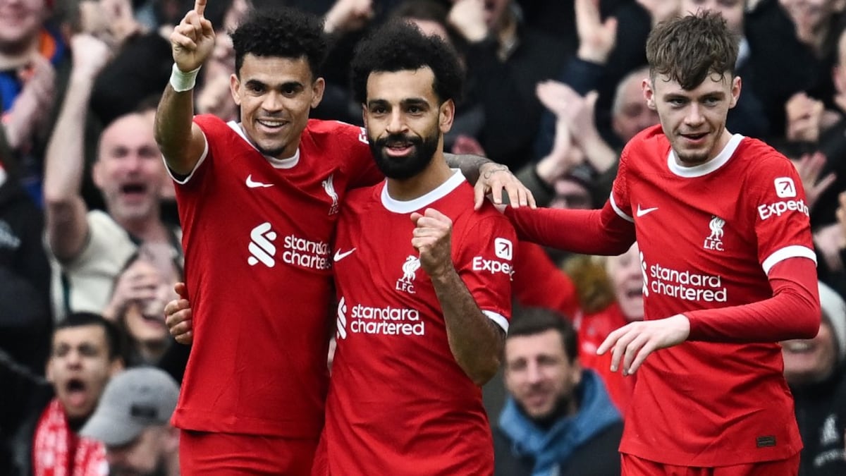 Mohamed Salah Caps Fightback As Liverpool Go Top Of Premier League Table