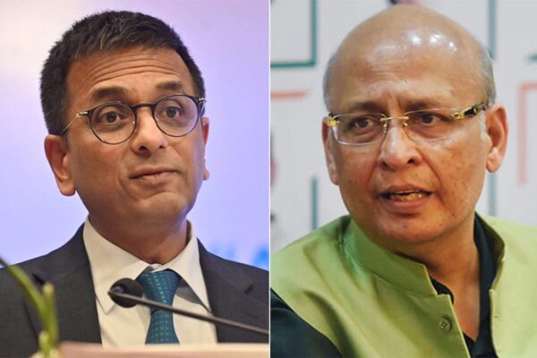 "You Should Support Us": Chief Justice Joshes Abhishek Singhvi In AAP Case