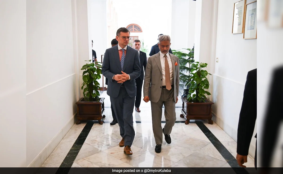 India, Ukraine Agree To Restore Ties To Pre-War Levels, Discuss Peace Plan