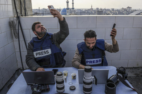 Media outlets sign letter to voice solidarity with journalists in Gaza