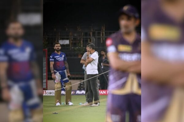 Kohli Stares At Gambhir Ahead Of IPL Game. KKR Posts Photo That 'Hit Hard'