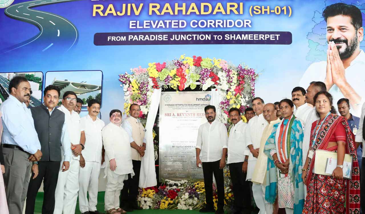 CM Revanth Reddy to lay foundation for elevated corridor on Saturday