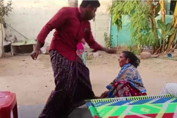 Andhra Man Drags Mother By Hair, Slaps Father Over Land Given To Brother