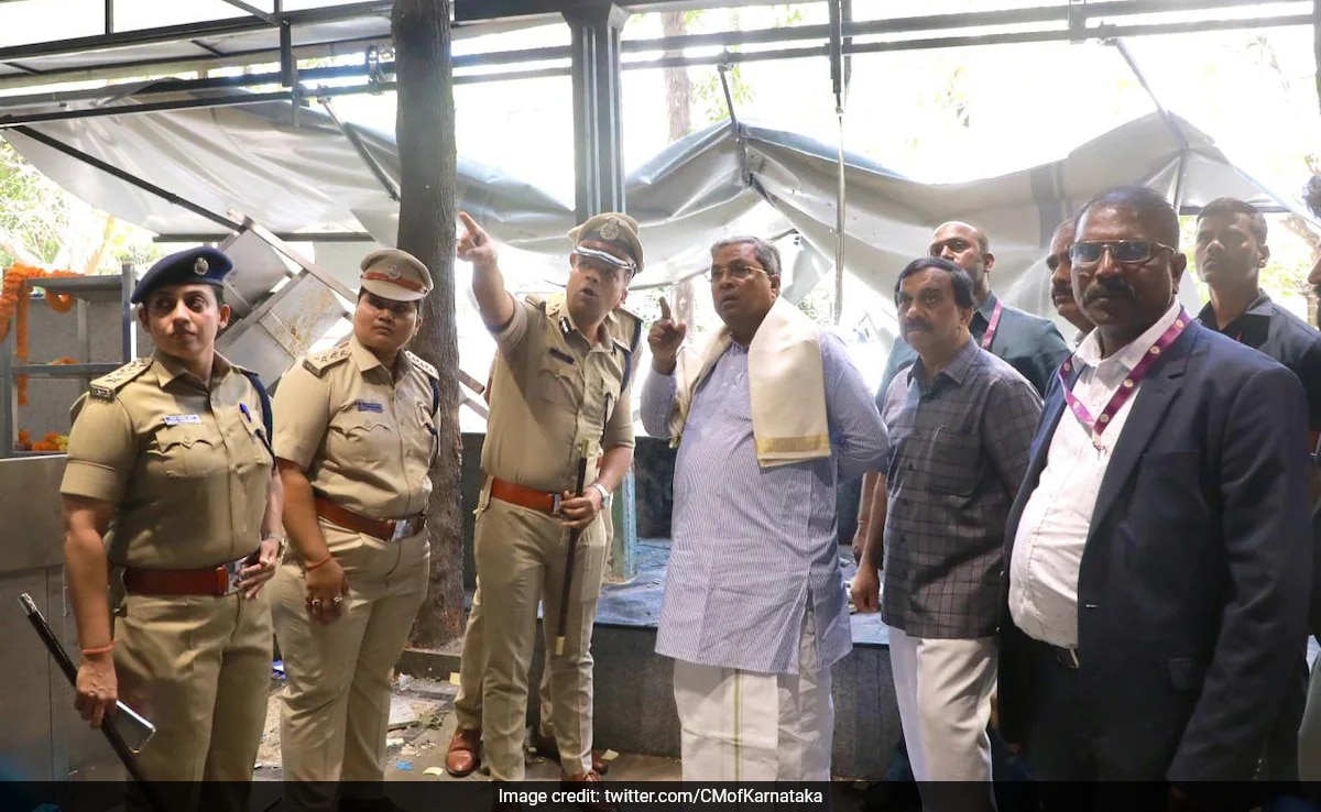 Siddaramaiah Visits Bengaluru Cafe Blast Site, Cops Intensify Probe