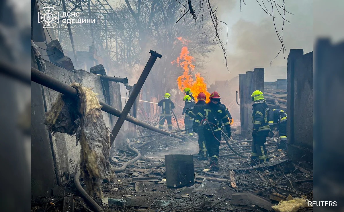 Russian Strikes Kill 20, Injure Over 70 In "Vile" Ukraine Attack