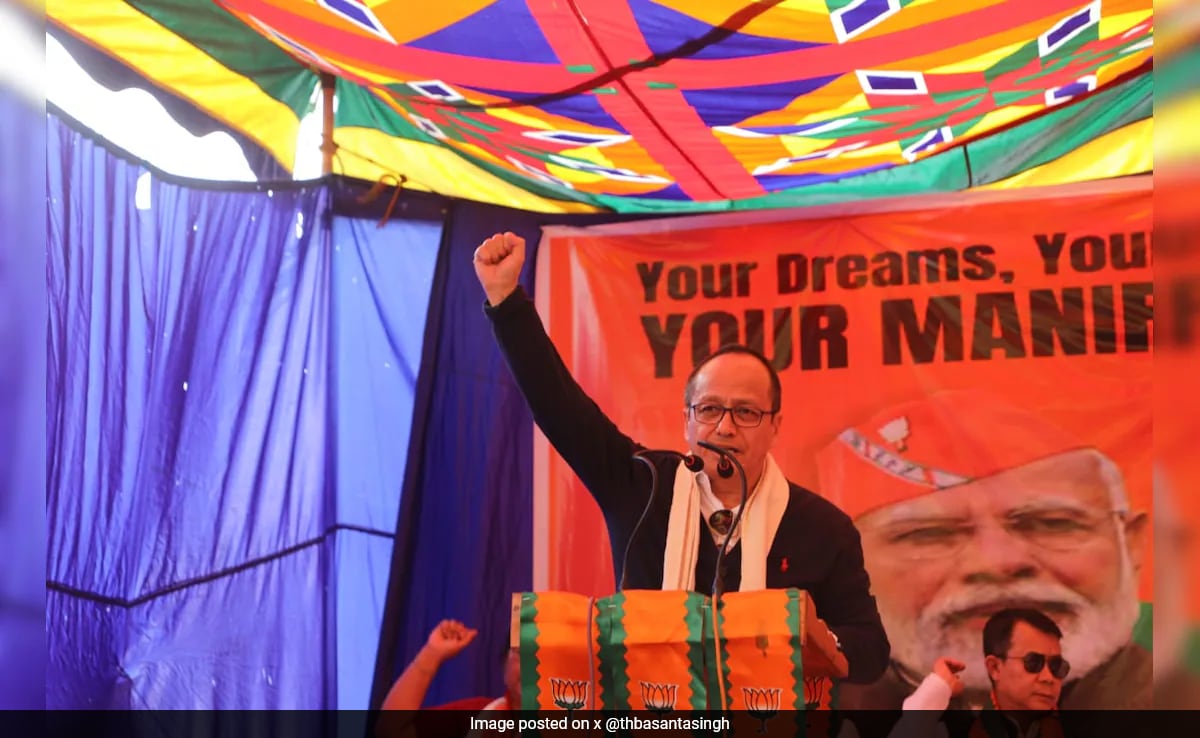 BJP Picks Manipur Minister For Lok Sabha Elections, Drops Union Minister