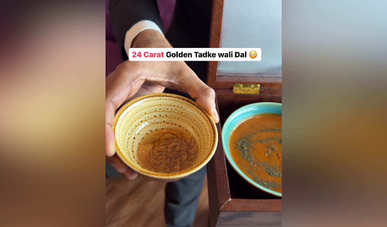 Ranveer Brar’s 24k gold dal in Dubai amazes internet