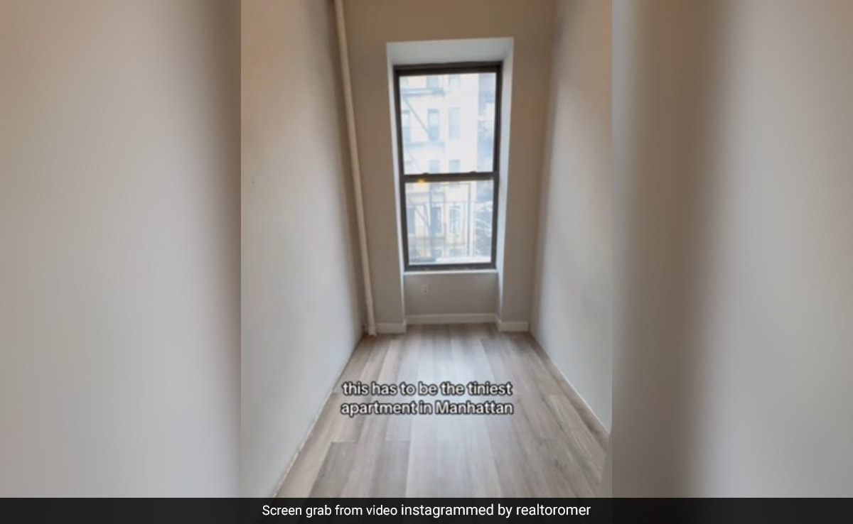 "Worst Designed Layout": Cramped New York Studio Apartment Listed For Rs 2 Lakh Rent Shocks Internet