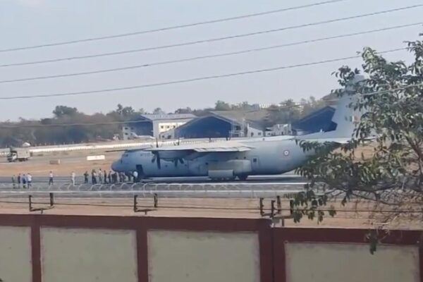 Watch: Indian Air Force aircraft faces mid-air scare over Begumpet Airport