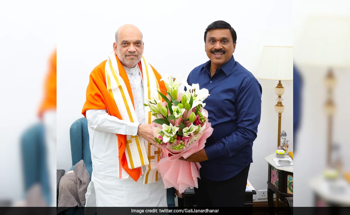 Mining Baron Janardhana Reddy To Rejoin BJP Ahead Of 2024 Lok Sabha Polls