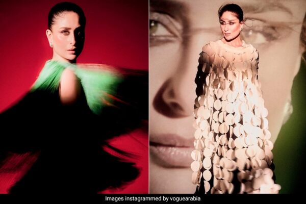 Kareena Kapoor Casts Her Spell On Us In A Cutout Fringe Dress On The Cover Of Vogue Arabia