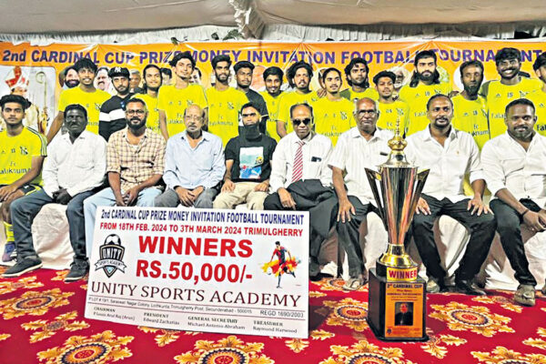 Falaknuma emerge 2nd Cardinal Cup champions