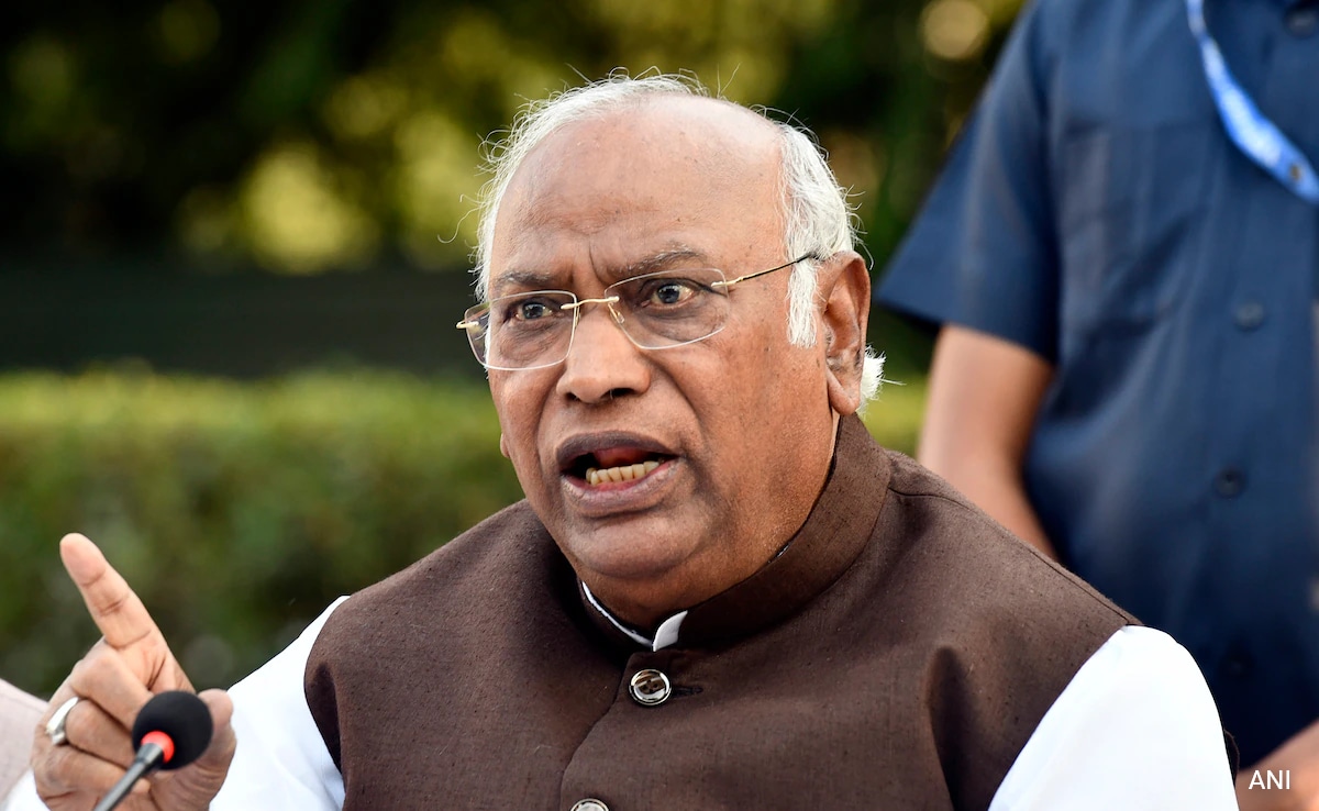 "I Am 83": Congress Chief Amid Buzz He May Skip Lok Sabha Polls