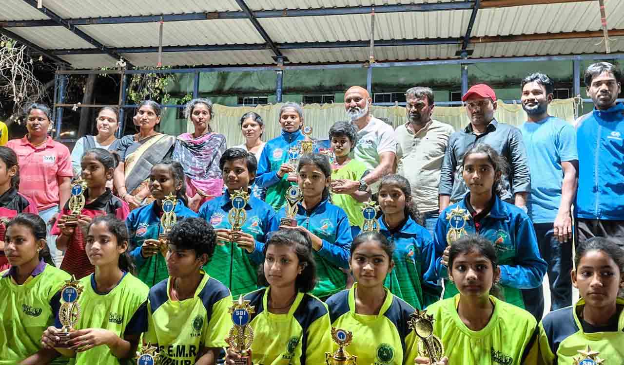 Day-long football tournament held to mark women’s day in Mancherial