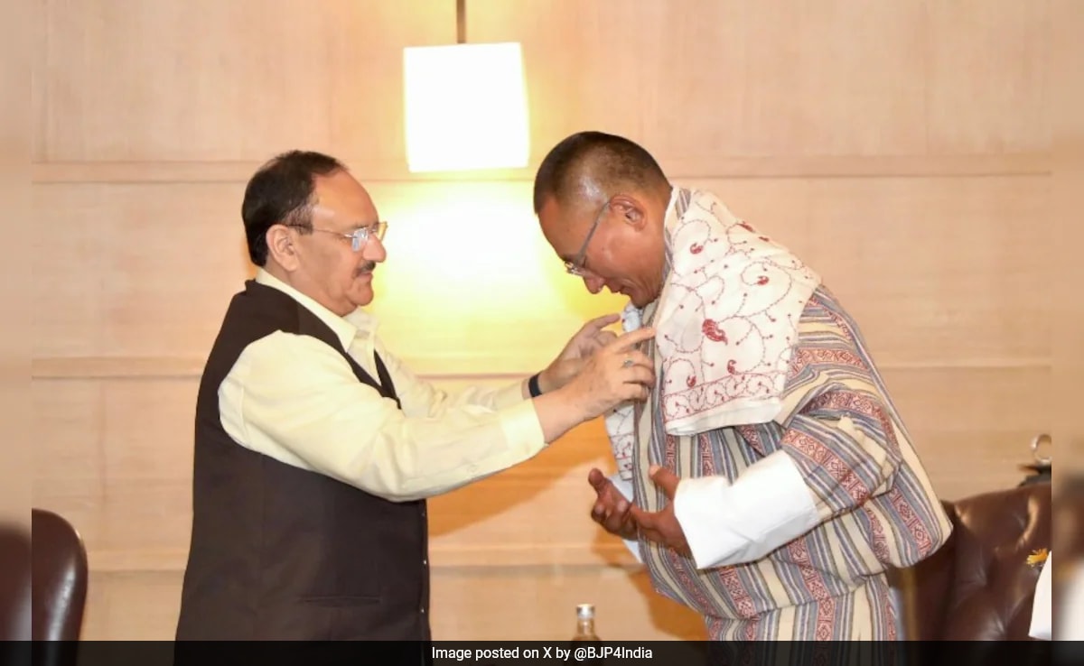 Bhutan PM Arrives In India For 1st Overseas Visit After Assuming Office