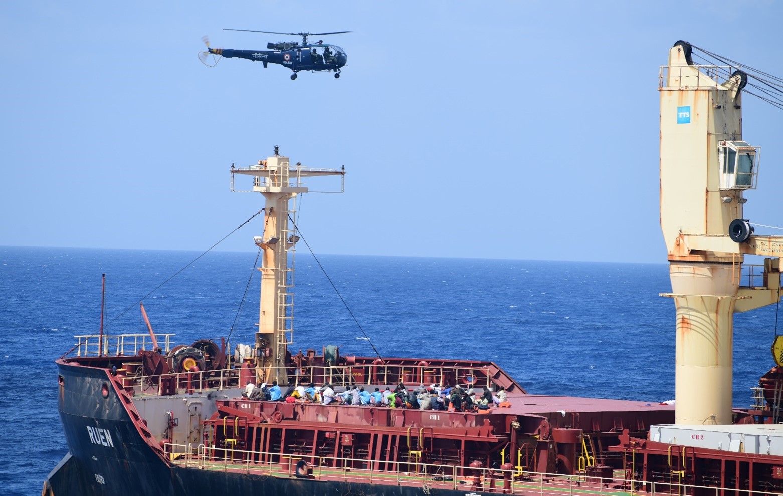 Navy's 40-Hour Rescue Op: 35 Pirates Surrender, 17 Crew Members Freed