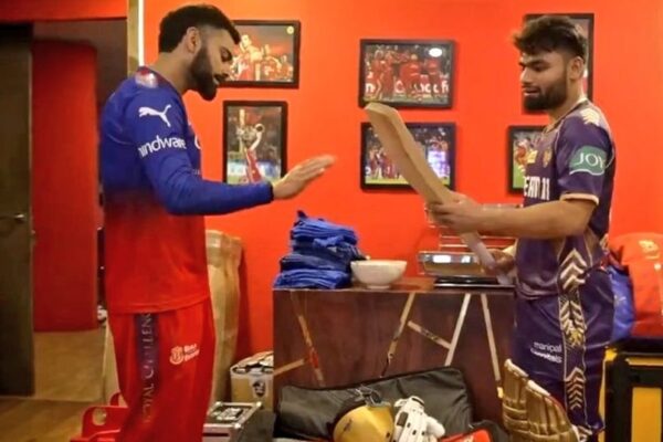 Kohli's Gesture For Rinku After KKR's Win vs RCB Has Internet's Attention