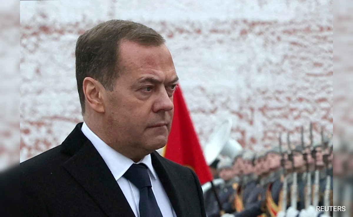 Putin Ally Medvedev Slams Biden, Calls Him "Mad" Disgrace To America