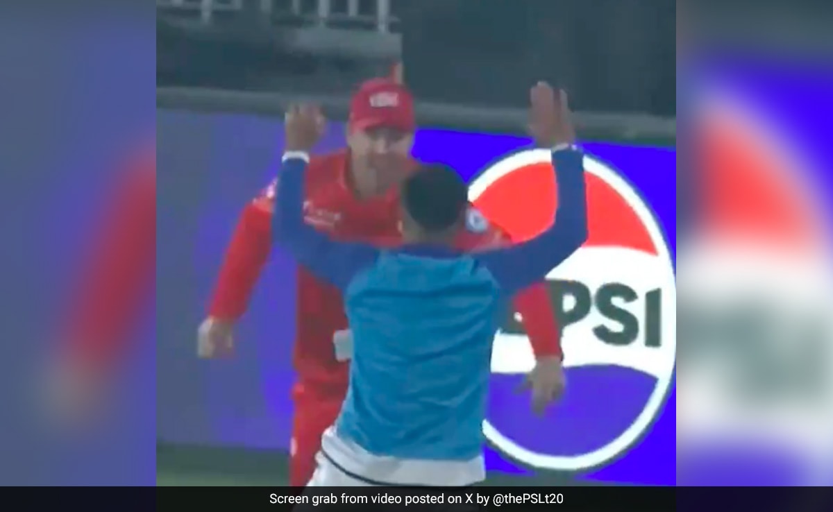 Watch: Ball-Boy Takes Stunning Catch In PSL, Celebrates With Fielder