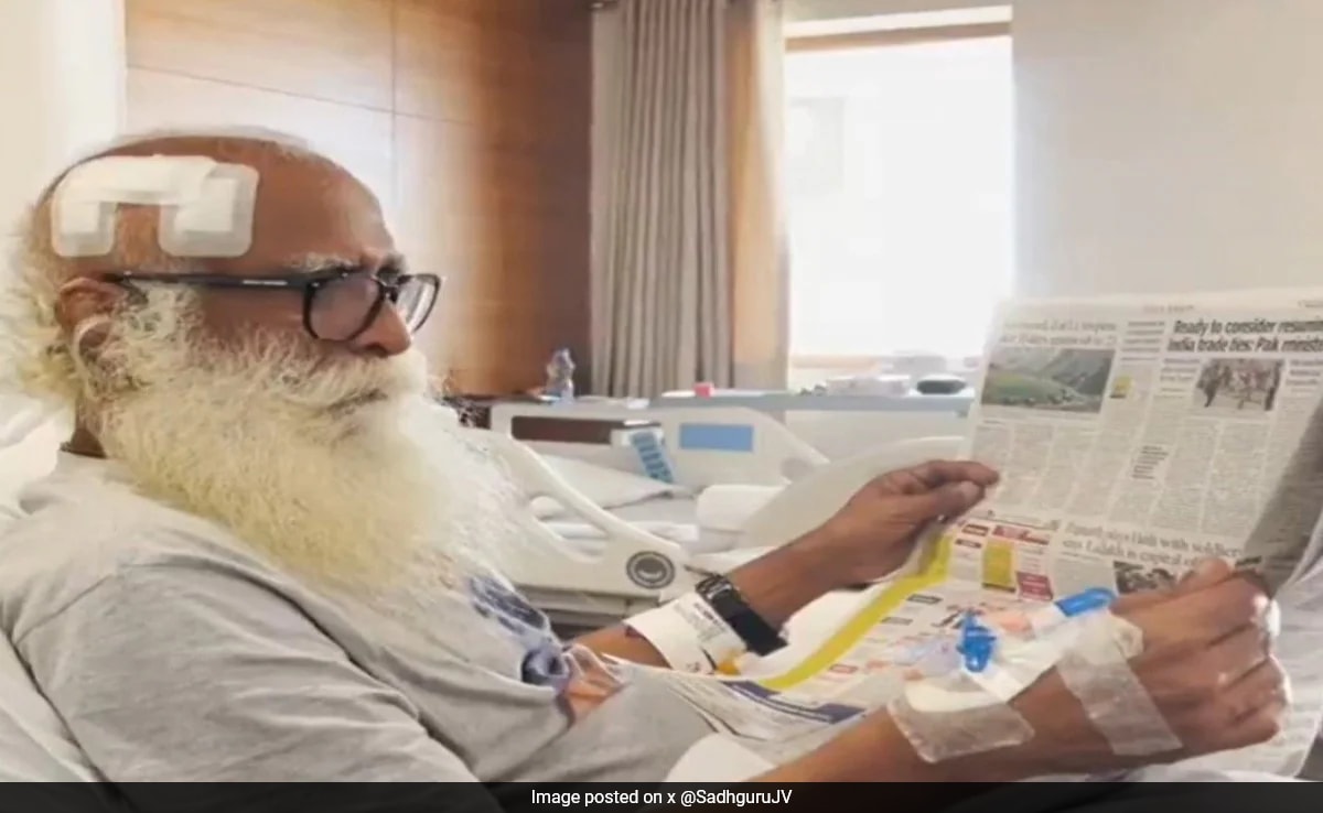 Sadhguru Shares Health Update After Brain Surgery In New Video