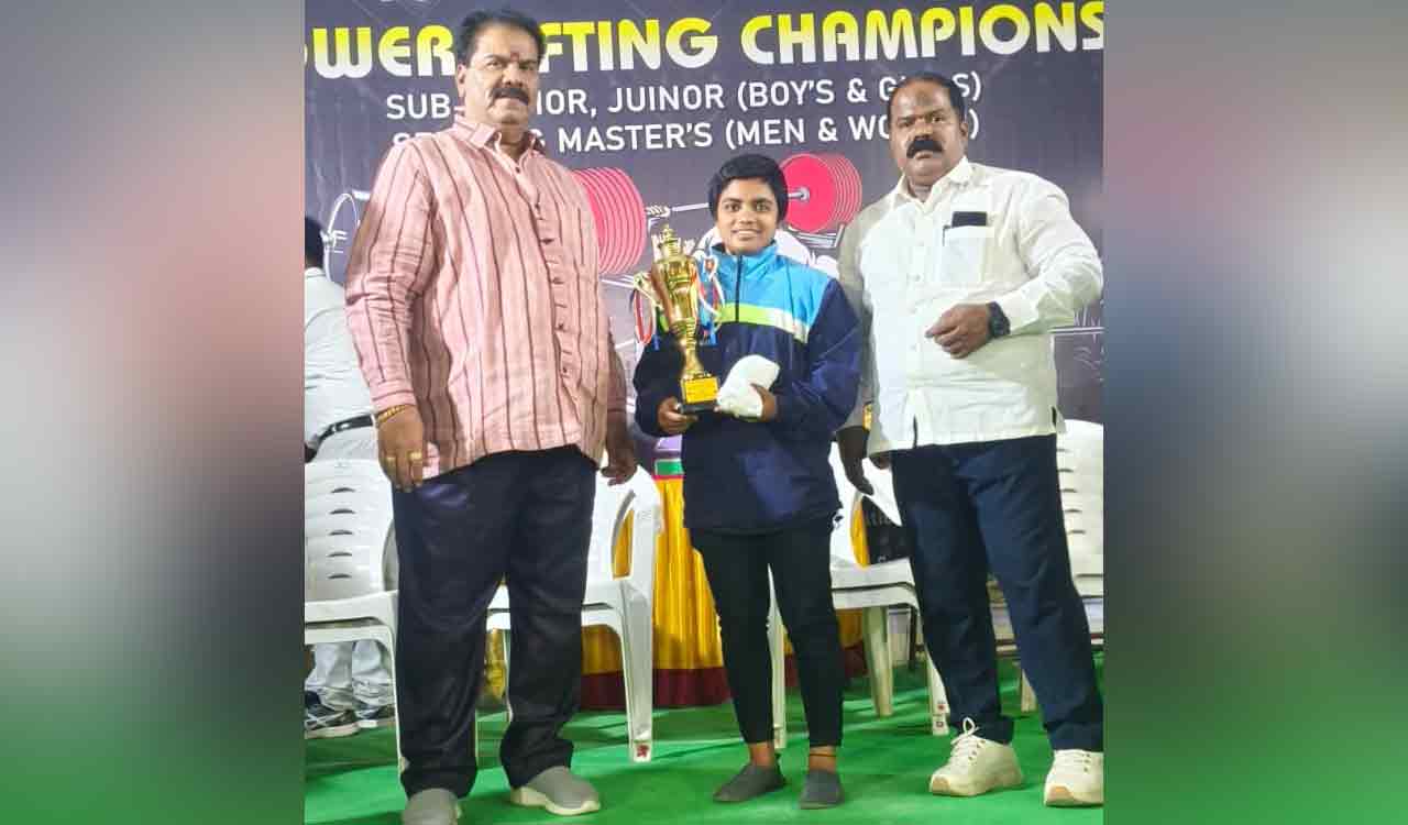 Karimnagar powerlifter seeks assistance to take part in Asian event