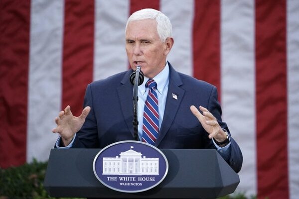 Ex US Vice President Mike Pence Says Won't Back Trump For President