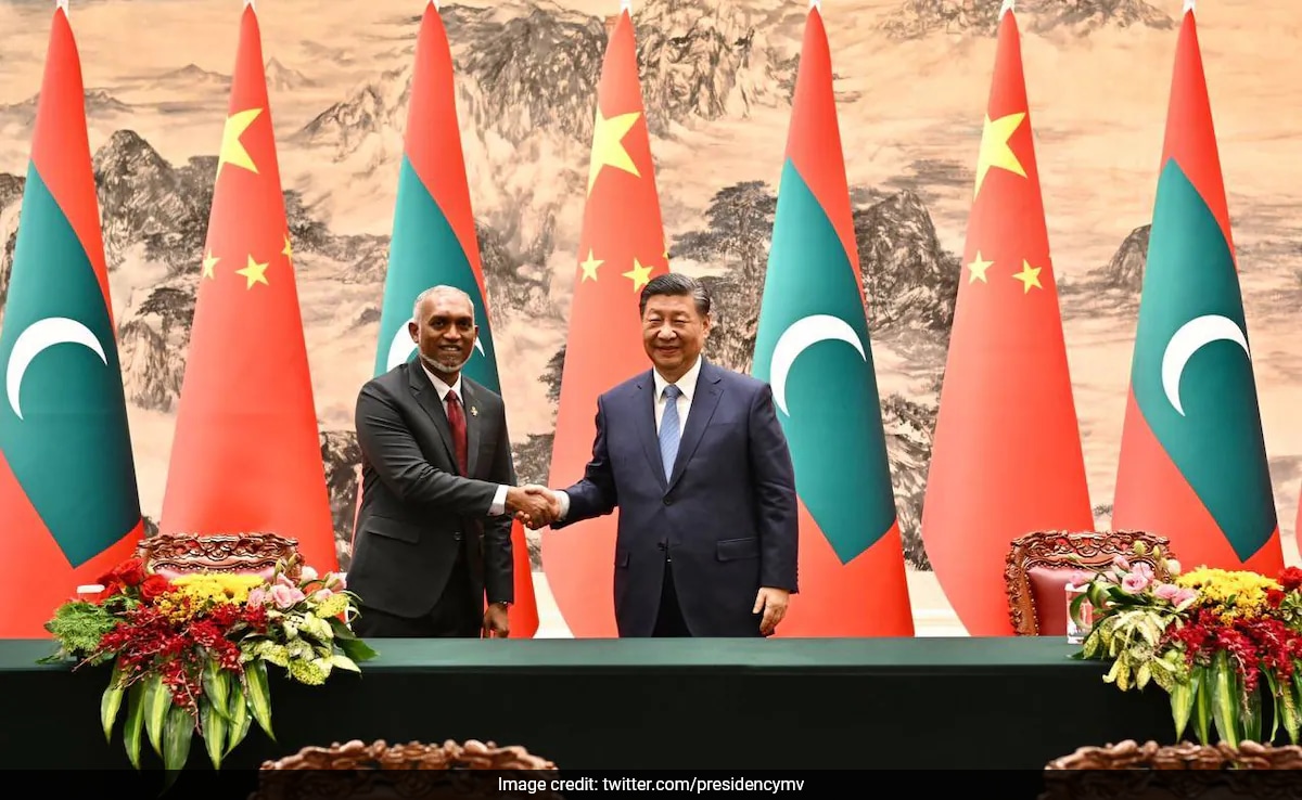 Maldives Orders Indian Officials To Leave After Military Pact With China