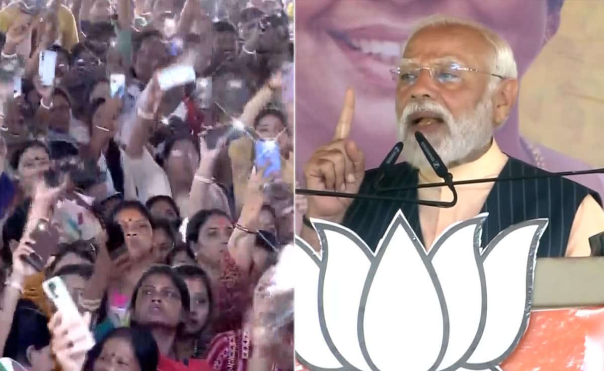 PM Fires "Storm From Sandeshkhali" Barb At Mamata Banerjee At Bengal Rally